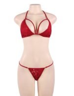 Black Lace Floral Embroidered Sheer Mesh Teddy Lingerie by My Secret Drawer® espressoblues.com 45