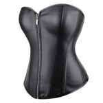 Black Temptation Leatherette Cut-Out Restraint Bodysuit by My Secret Drawer® espressoblues.com 33