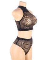 Mesh Leatherette Zipper Knicker by My Secret Drawer® espressoblues.com 27