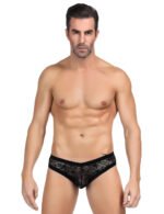 Black Lace Embroidered Peekaboo Panty by My Secret Drawer® espressoblues.com 28