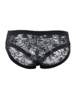 Black Lace Embroidered Peekaboo Panty by My Secret Drawer® espressoblues.com 27