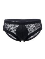 Black Lace Embroidered Peekaboo Panty by My Secret Drawer® espressoblues.com 29
