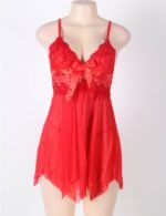 Red Mesh Push-up Cup Lace Teddy Lingerie by My Secret Drawer® espressoblues.com 31