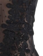 Black Mesh Eyelash Lace Babydoll Lingerie Chemise by My Secret Drawer® espressoblues.com 52