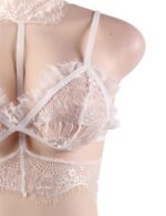 Black Seductive Strappy Choker Lace Lingerie Bra Set by My Secret Drawer® espressoblues.com 33