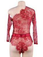 Black Lace Seduction Open Weave Fishnet Bodystocking by My Secret Drawer® espressoblues.com 44