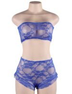 Black Lace Flirty Masked Fishnet Bodystocking by My Secret Drawer® espressoblues.com 44