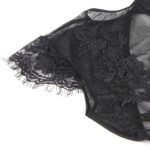 Lace Black Fence Net Stocking by My Secret Drawer® espressoblues.com 68