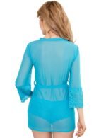 Black Lace Flirting With Midnight Teddy Lingerie by My Secret Drawer® espressoblues.com 104