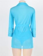 Black Lace Flirting With Midnight Teddy Lingerie by My Secret Drawer® espressoblues.com 98