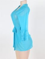 Black Lace Flirting With Midnight Teddy Lingerie by My Secret Drawer® espressoblues.com 111