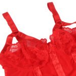 Lace Bodacious Gossamer Teddy Lingerie with Fur Trim by My Secret Drawer® espressoblues.com 53