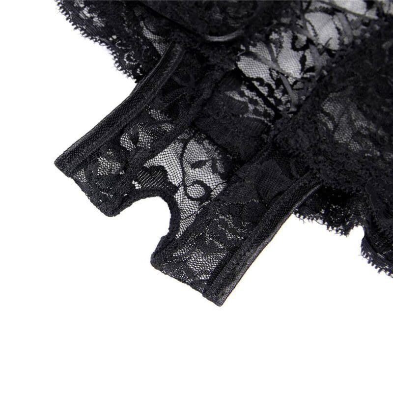 Sweet Delight Open Crotch Floral Lace Panty by My Secret Drawer® espressoblues.com 23