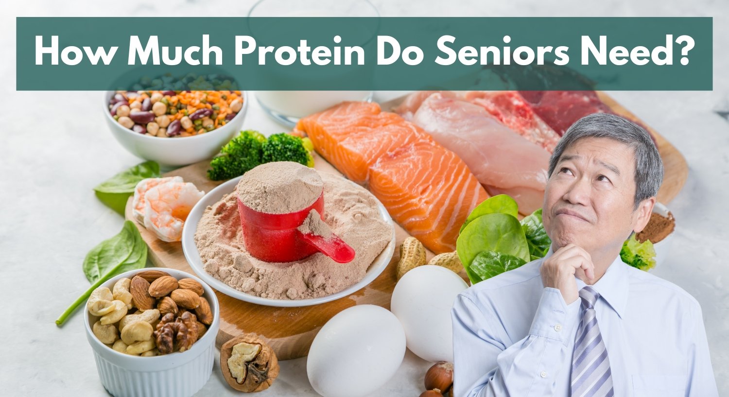 Protein Seniors Need: Requirements for Healthy Aging