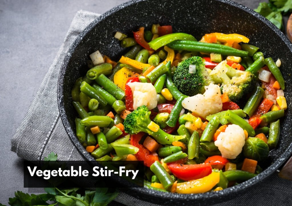 A quick, colorful dish that delivers essential vitamins and can be paired with whole grains.