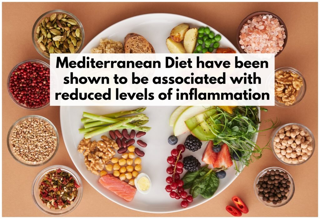 The right diet can help you reduce the risk of inflammation in aging. 