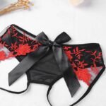 Embroidered Peekaboo Panty