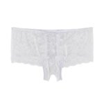 Sweet Delight Open Crotch Floral Lace Panty,Open Crotch Floral Lace Panty,Floral Lace Panty,Panty