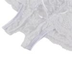 Sweet Delight Open Crotch Floral Lace Panty,Open Crotch Floral Lace Panty,Floral Lace Panty,Panty