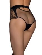 Lace Rim Halter Bra Set