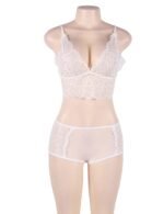 Alluring Lace Bralette Lingerie Set