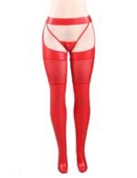 Faux Leather Stockings,Leather Stockings