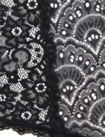 Peacock Pattern Lace Teddy Set,Teddy Set,Teddy