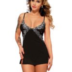 My Secret Drawer® Lace Embroidered Sexy Nightwear