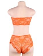 Sensual High Waist Full Lace Bra and Panty Lingerie Set by My Secret Drawer®