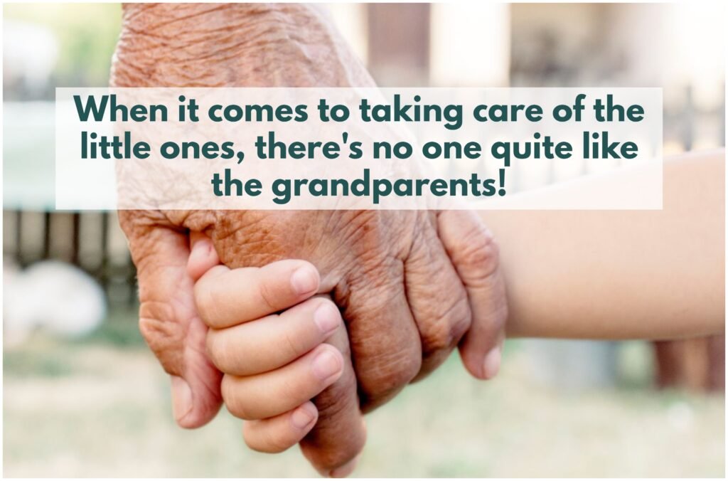 Grandparents are simply the best when it comes to looking after the little ones!