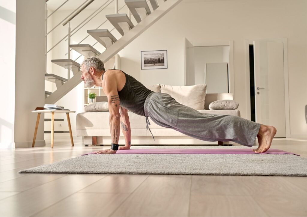 Opt for natural light or LED lights with appropriate intensity to brighten up your home gym.