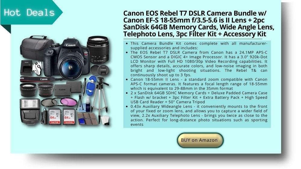 canon eos rebel t7 DSLR Camera