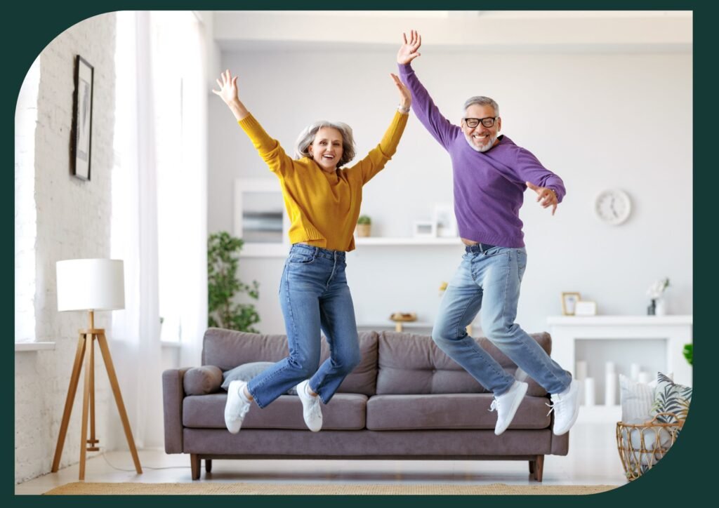 More energy equals an active lifestyle.