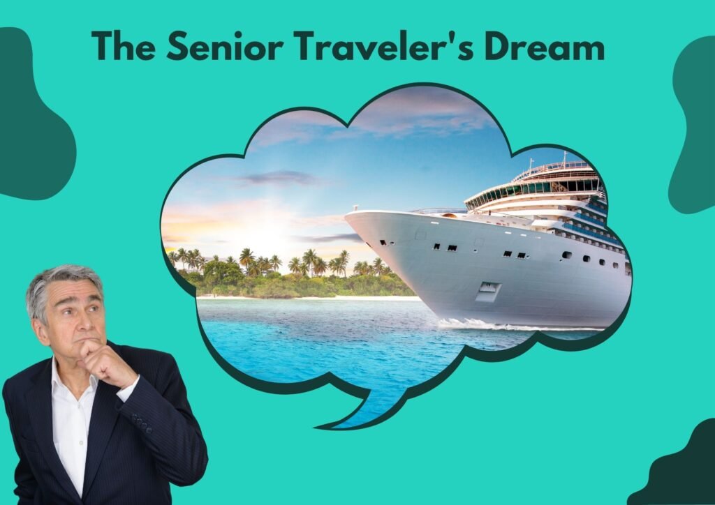 Cruising is a special way for seniors to enjoy the world from a luxurious ship deck.