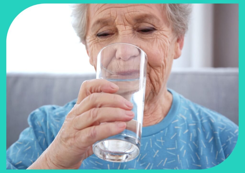 Hydration is essential for recovering from food poisoning.