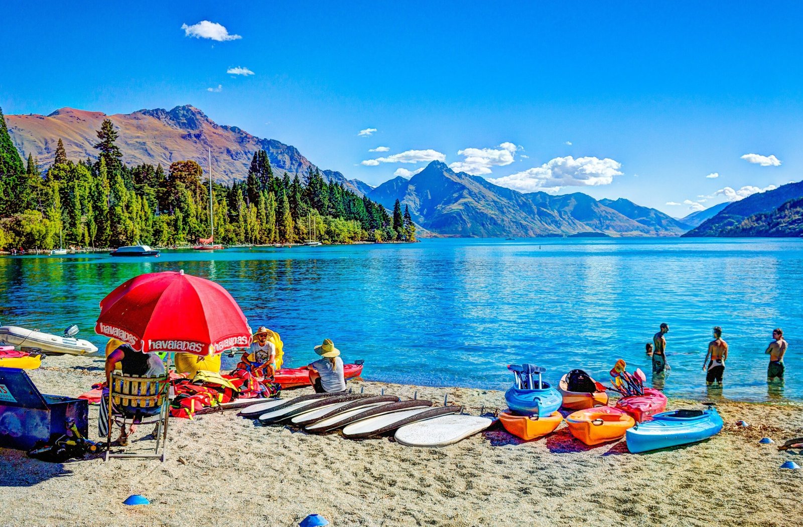 One of many senior vacation spots in New Zealand.