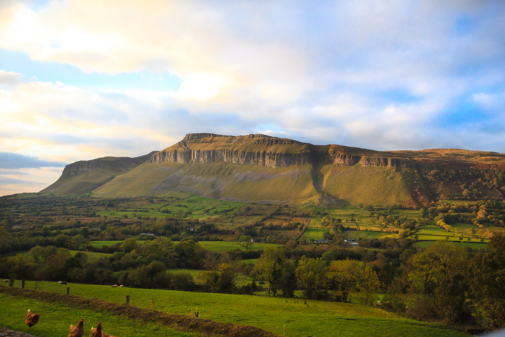 An image of Sligo countryside in Ireland.