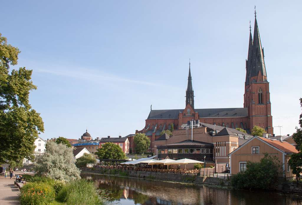 An image of the Uppsala Cathedral, one of the senior Sweden travel spots.