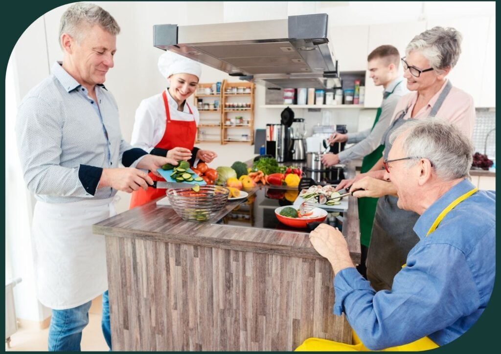Cooking remains a thrilling journey, regardless of age.