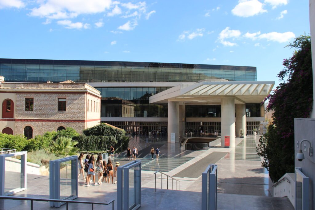 An image of Athen's acropolis museum.