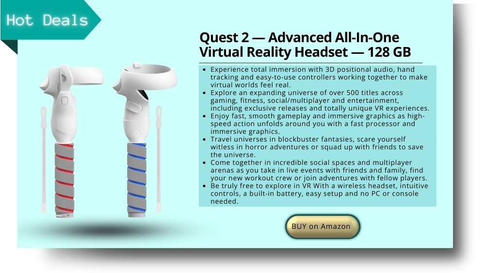 ZYBER Handle Attachments for Oculus Quest 2 Controller Accessories