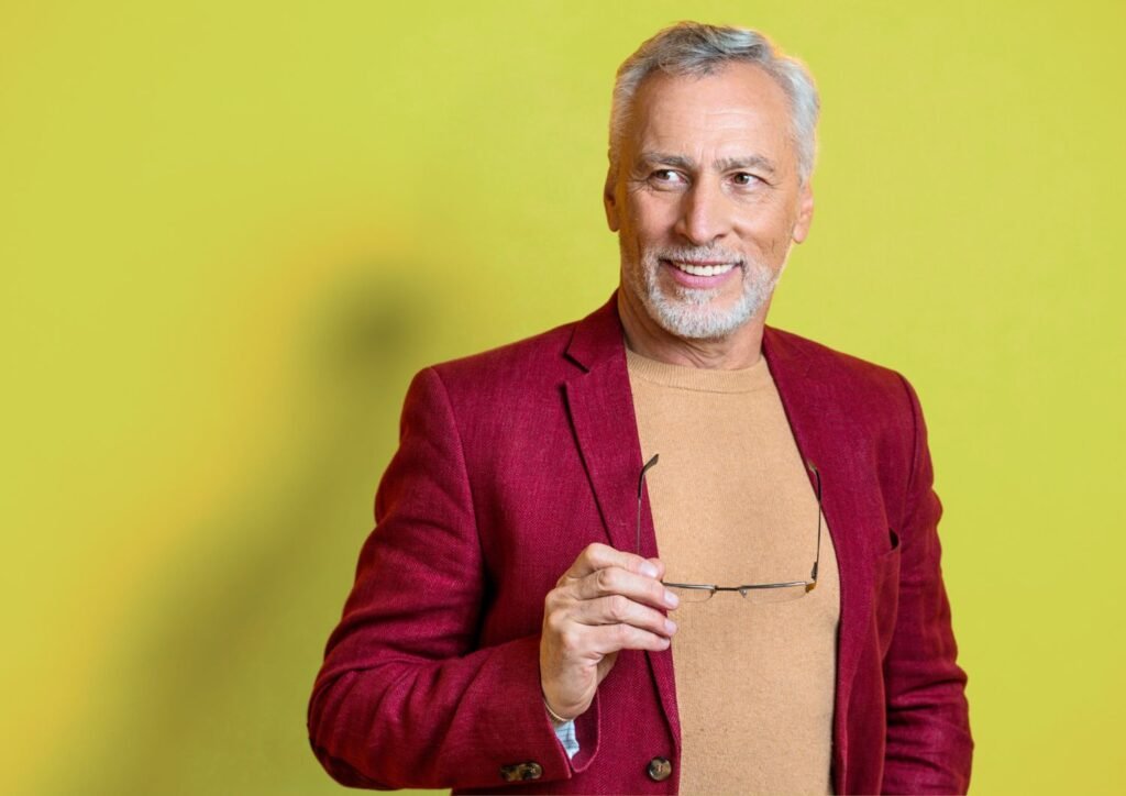 Investing in timeless wardrobe pieces is essential for older gentlemen.