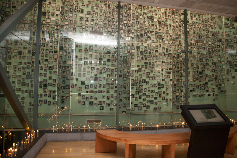 An image of the Museum of Memory and Human Rights exhibit.
