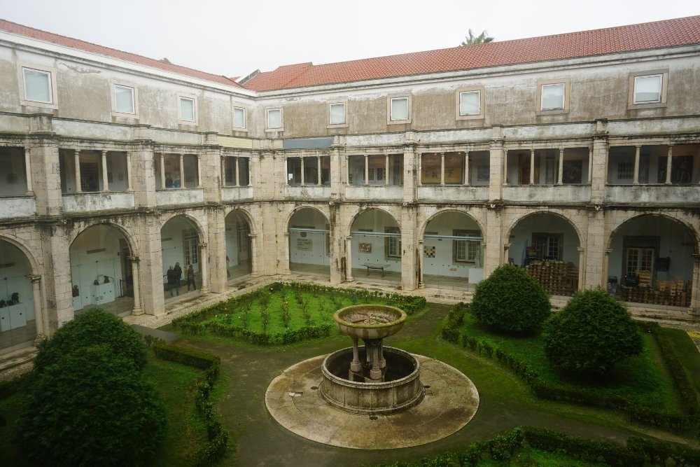 An image of the National Tile Museum building in Lisbon.
