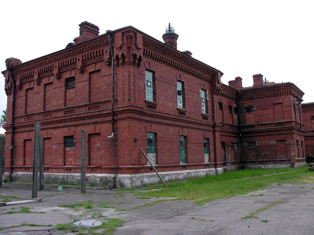 An image of the Liepāja Karosta Prison.