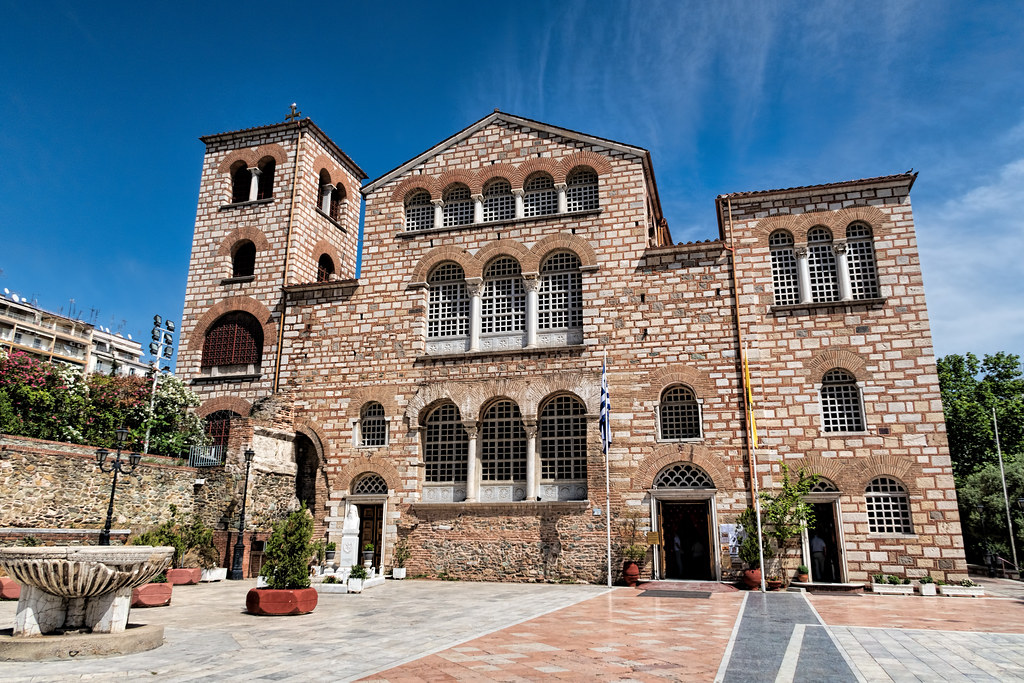 An image of the Agios Dimitrios Church.