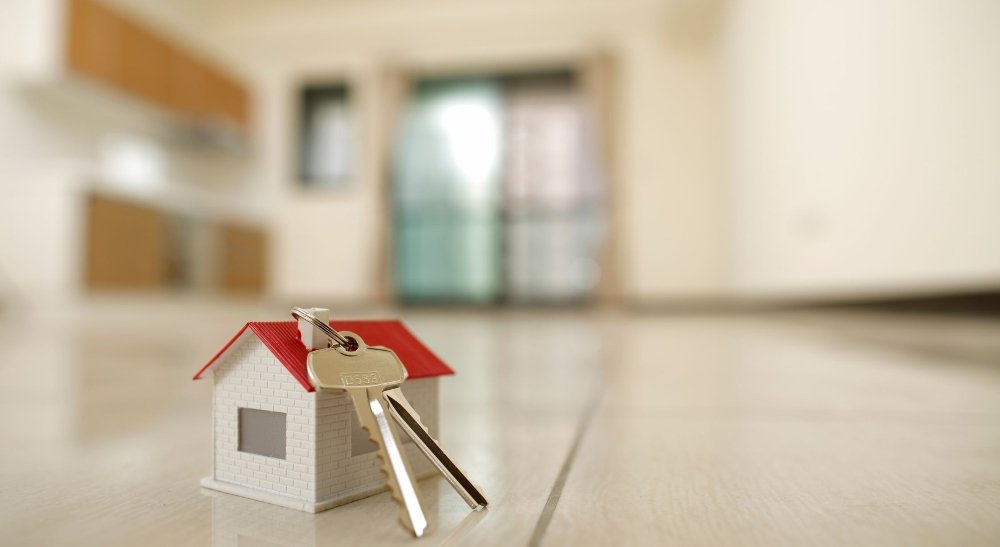 An image of house keys.