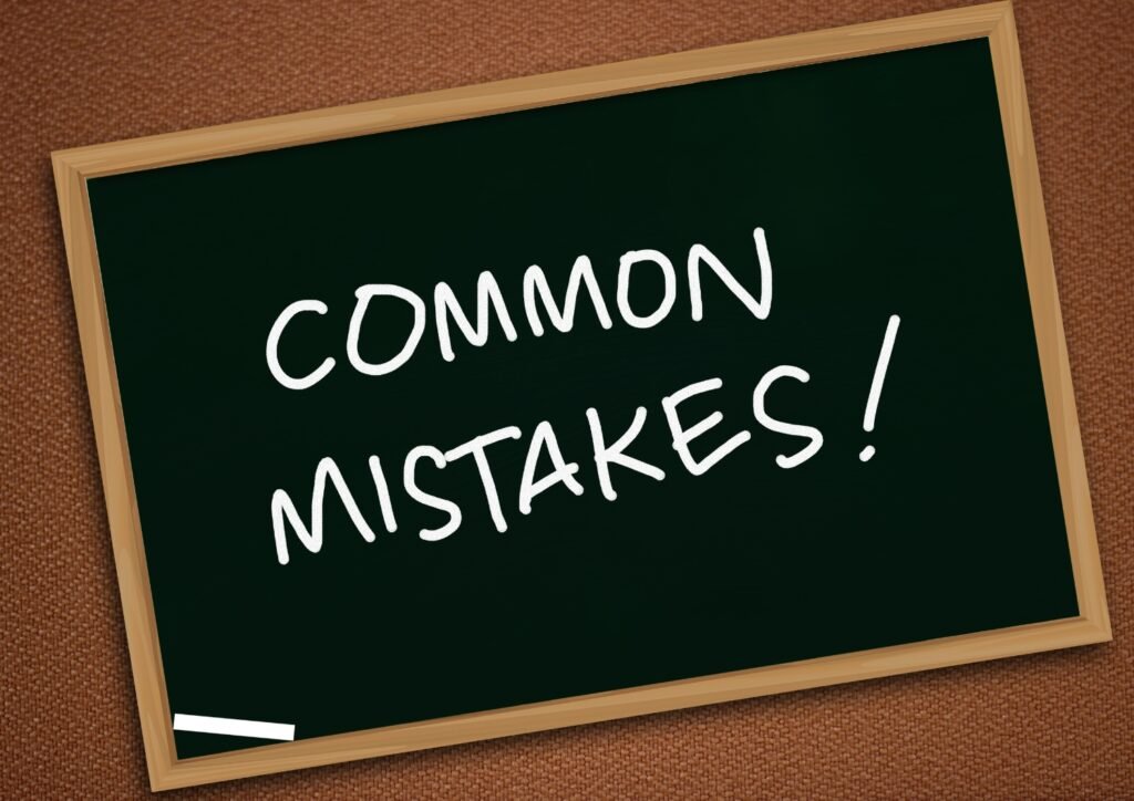 Common mistake