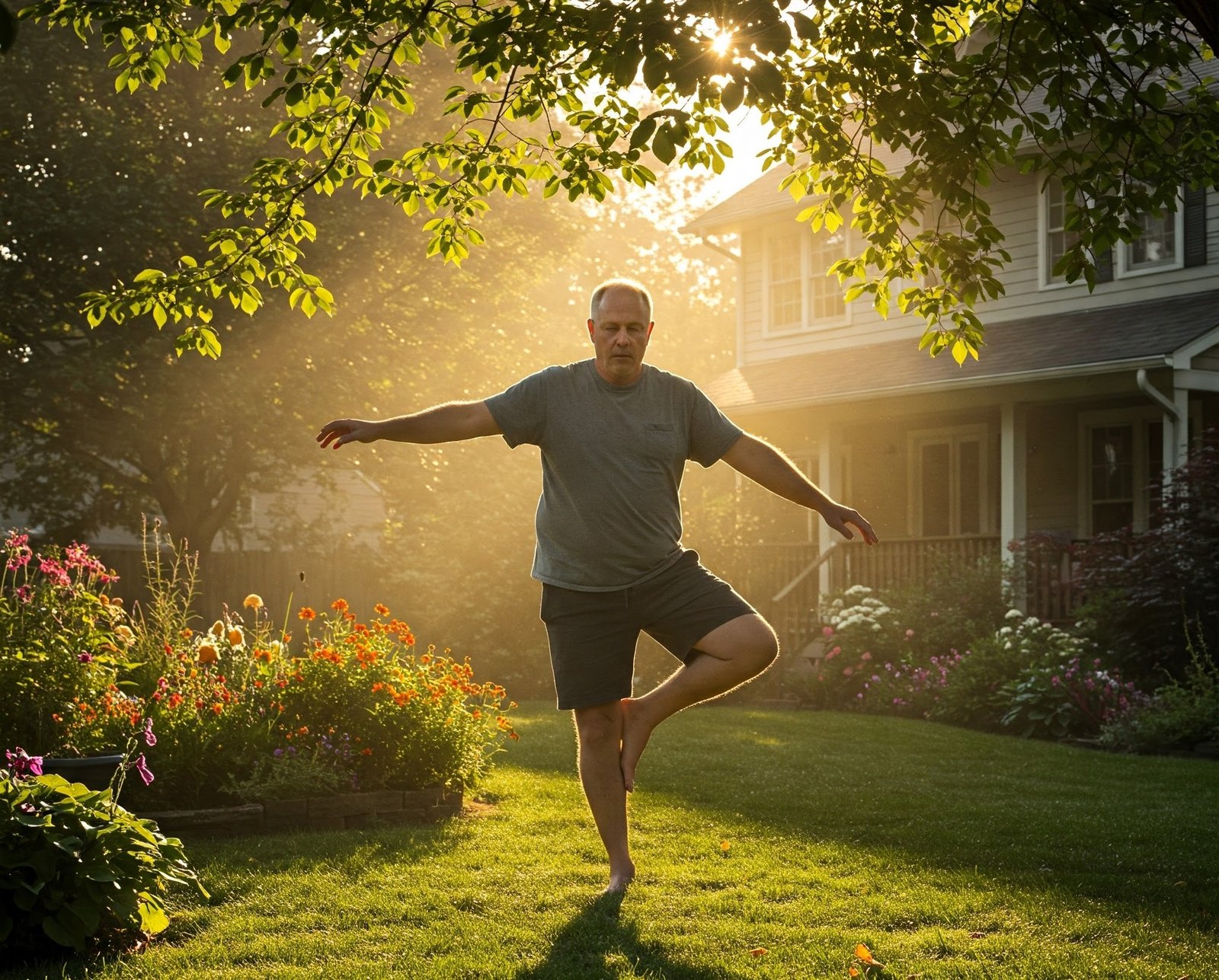 One leg, big insights: How This Simple Stance Predicts Your Health and Future!